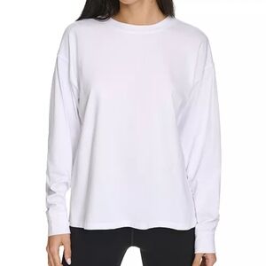 Calvin Klein Performance long sleeve top Size Large, White
